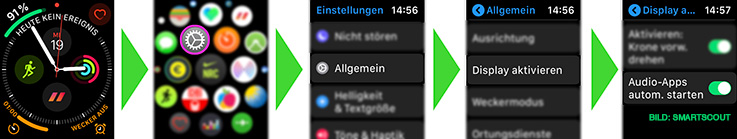 AppleWatch Musiksteuerung deaktivieren - Bild: SmartScout